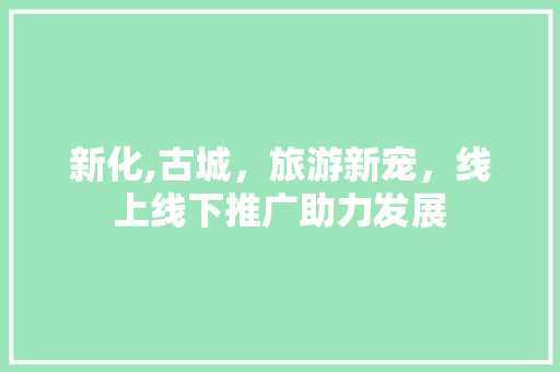 新化,古城，旅游新宠，线上线下推广助力发展