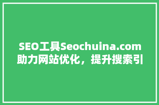 SEO工具Seochuina.com助力网站优化，提升搜索引擎排名