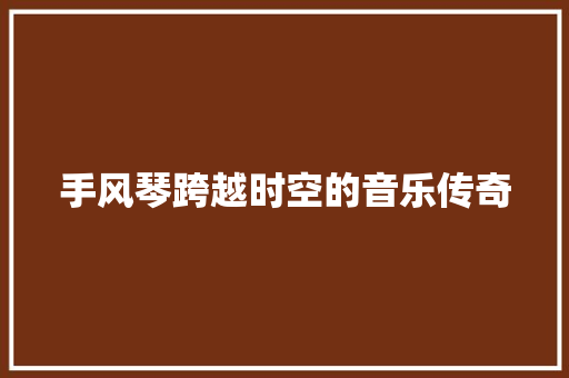 手风琴跨越时空的音乐传奇